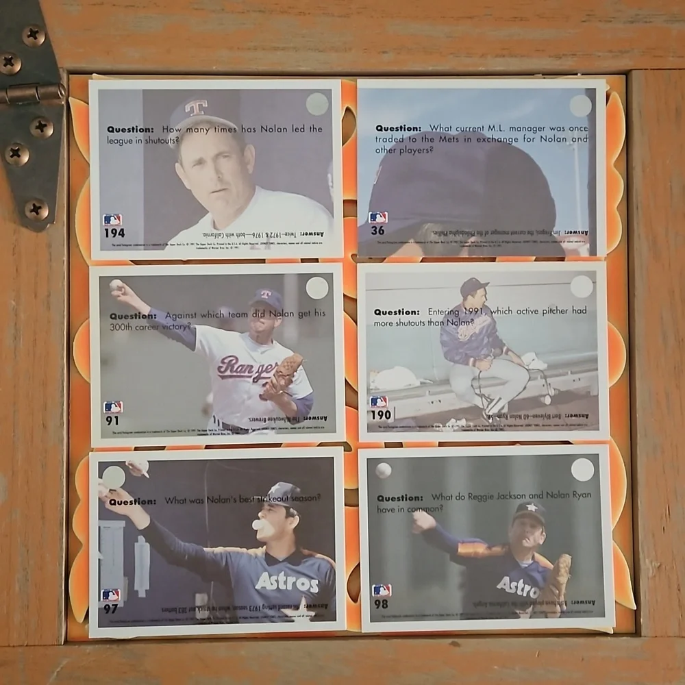 Upper Deck Looney Tunes Nolan Ryan 6 pack cards 1991